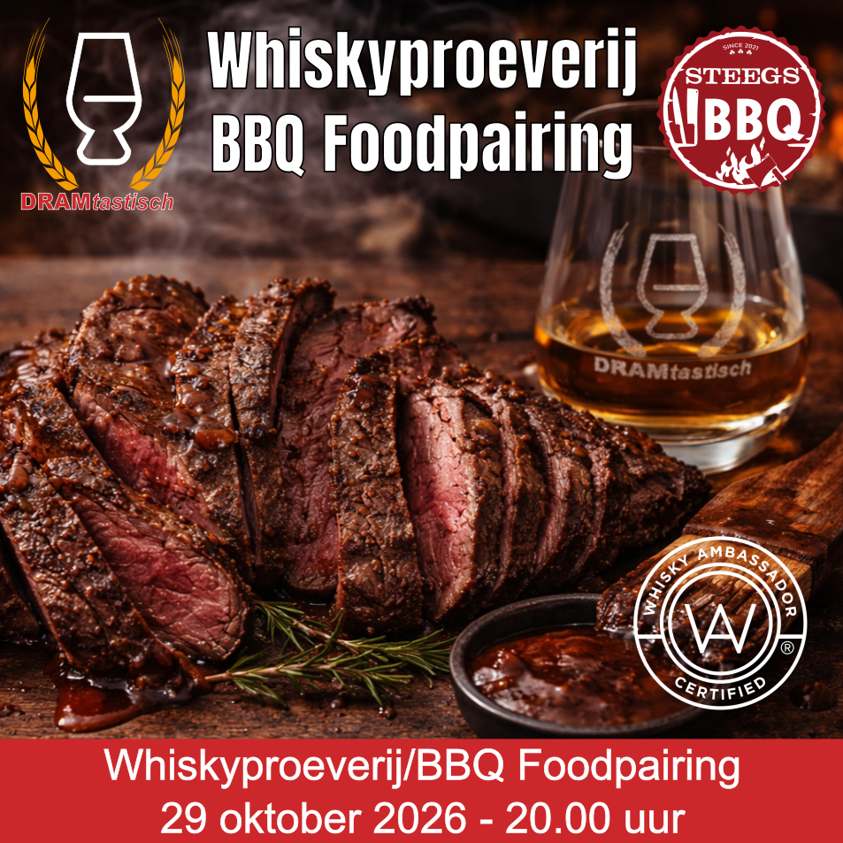 Whiskey en Wild proeverij - Donderdag 29 oktober